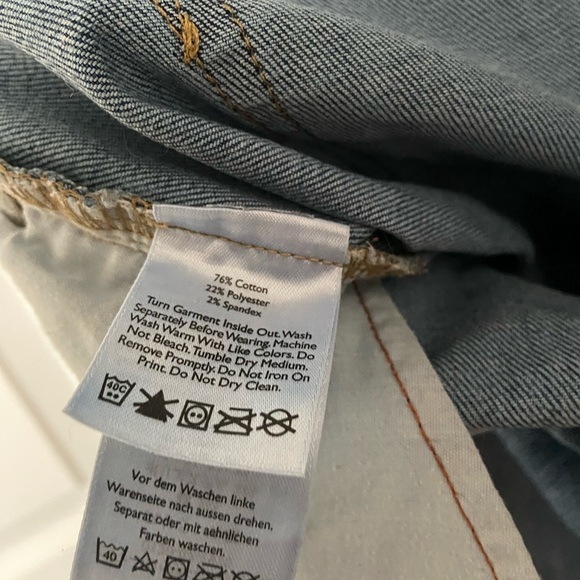 Eddie Bauer cropped jeans size 4 - Picture 4 of 5